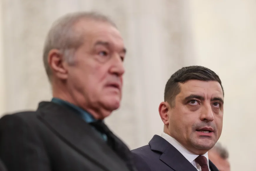 George Simion îl acuză pe Gigi Becali că i-a propus „șmecherii” odată ce ajunge președinte. „S-a denunțat pe față, am martori”