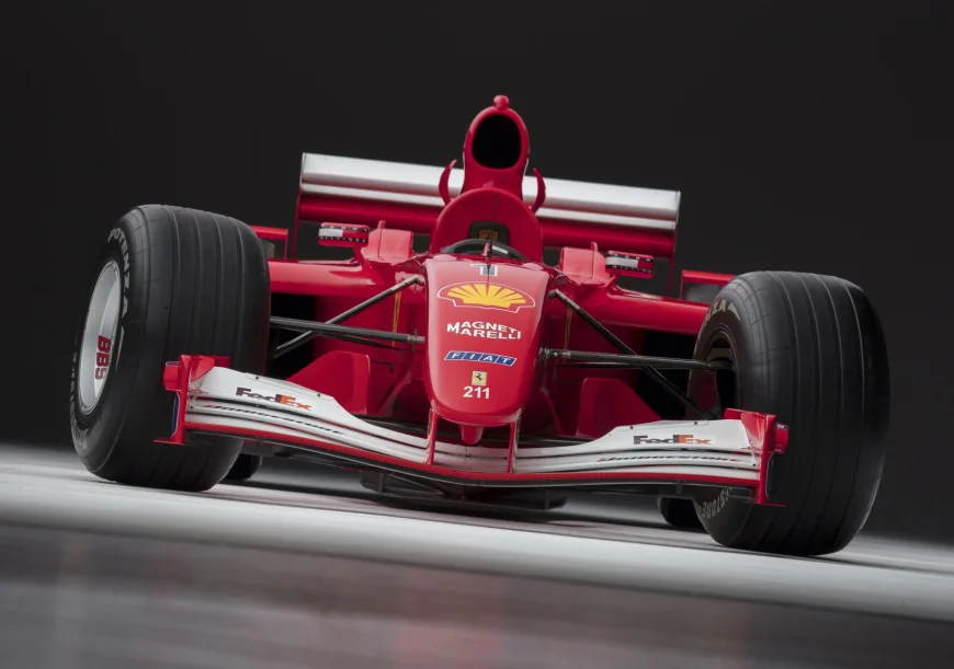 Moștenirea lui Schumacher. Cu cât s-a vândut la licitație un monopost Ferrari cu care campionul a câștigat la Monaco