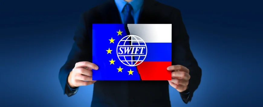 UE ia în calcul deconectarea a 20 de bănci de la sistemul SWIFT, ca sancțiune împotriva Rusiei