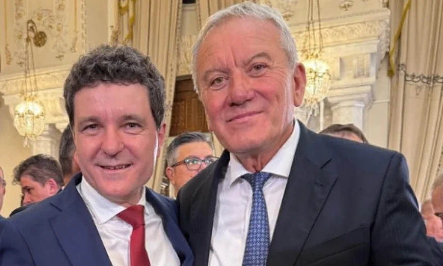 Primarul Constantin Toma, prezent la învestirea lui Nicuşor Dan: Românii au ales un om foarte inteligent. PSD să intre la guvernare