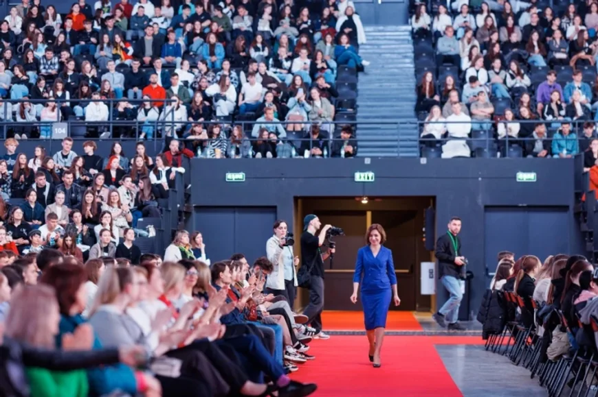 Lidera de la Chișinău Maia Sandu, premiată în Germania pentru „angajamentul excepțional” față de democrație