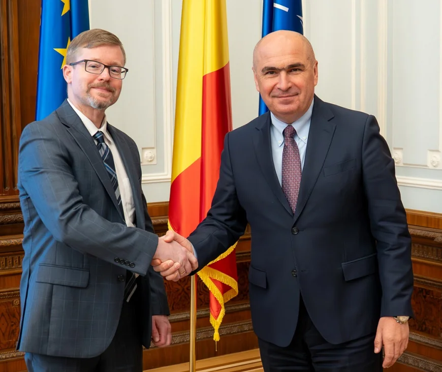 Ilie Bolojan a discutat cu însărcinatul cu afaceri al Ambasadei SUA la București despre importanța formării rapide a unui guvern stabil