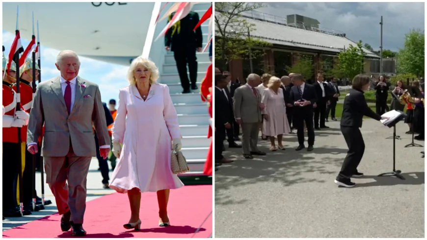 Regele Charles, vizită în Canada. A dat startul unui meci de hochei şi a mers la concert în aer liber