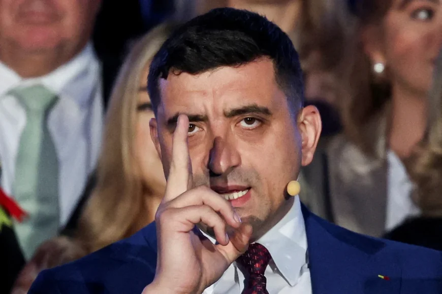 George Simion, atac la liderii europeni din Polonia. „Macron tocmai a fost bătut de soția sa”