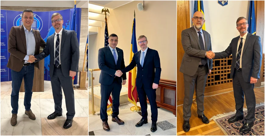 Însărcinatul cu afaceri al SUA, întâlniri cu liderii partidelor parlamentare. Mesajul transmis de oficialul american