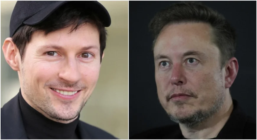 Elon Musk și Pavel Durov, înțelegere de 300 de milioane de dolari: chatbotul AI Grok va fi integrat în Telegram