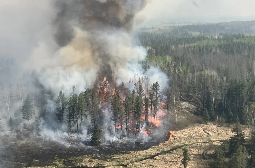 Peste 17.000 de persoane evacuate din cauza incendiilor de vegetație în centrul Canadei. „Flăcările se deplasau foarte repede”