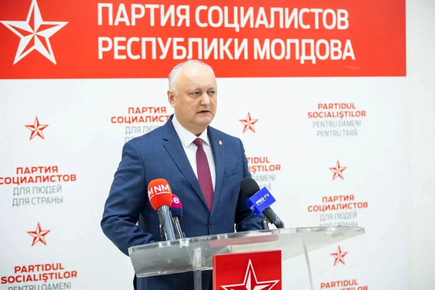Prorusul Igor Dodon, amendă pentru purtarea simbolului agresiunii ruse în Ucraina: Nu intenționez să renunț la simbolurile Victoriei
