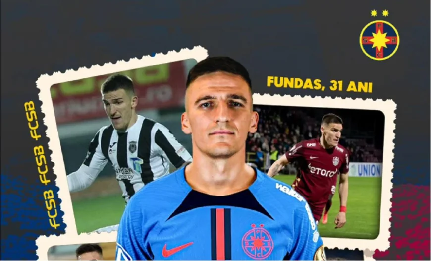FCSB l-a prezentat oficial pe fotbalistul venit să întărească apărarea