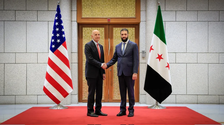 Trimisul SUA a semnat la Damasc un acord energetic de 7 miliarde de dolari. El a cerut un pact de neagresiune între Israel și Siria