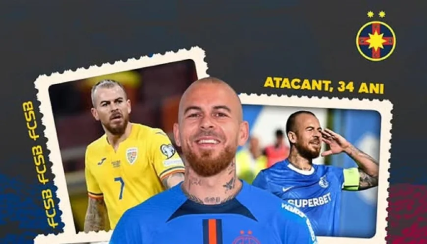 FCSB a anunţat oficial transferul lui Denis Alibec, atacantul dorit cu insistenţă de Gigi Becali