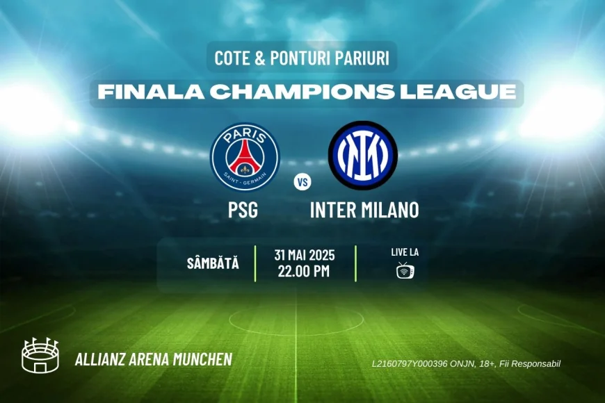 [P] Ponturi și cote pariuri pentru finala Champions League