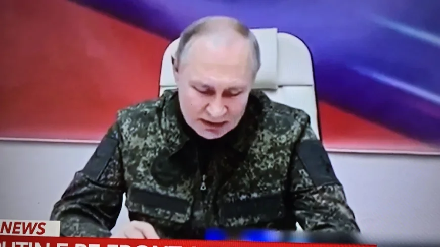 Atacul cu drone asupra elicopterului lui Vladimir Putin s-a dovedit a fi „marketing”. Înscenare de propagandă orchestratată de Kremlin