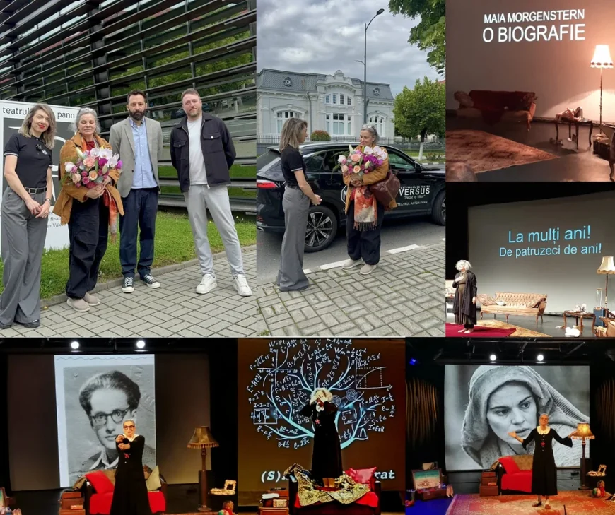 Maia Morgenstern, Florin Piersic Jr. și teatrul care mută centrul cultural al României la Vâlcea