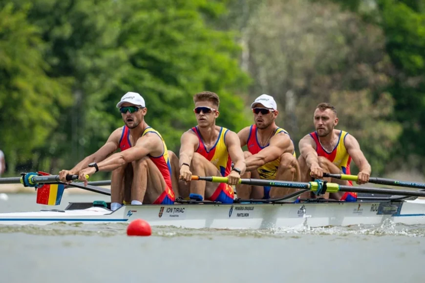 România, trei medalii de aur, două de argint și una de bronz la Campionatele Europene de canotaj de la Plovdiv