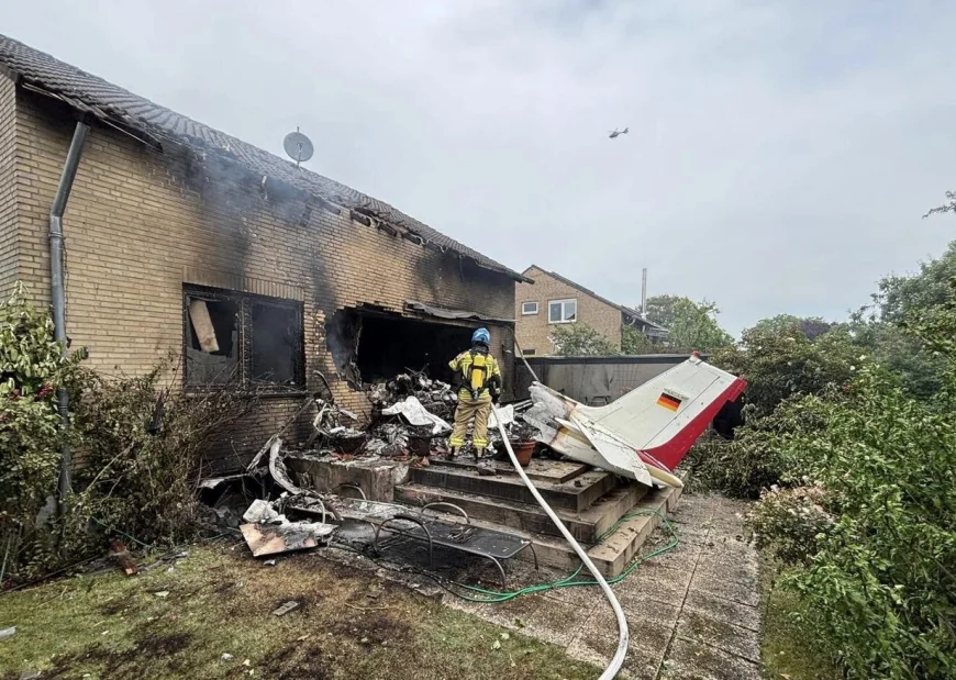 Accident aviatic în Germania. O aeronavă ușoară, pilotată de o femeie de 71 de ani, a lovit o clădire: doi morți, inclusiv pilotul