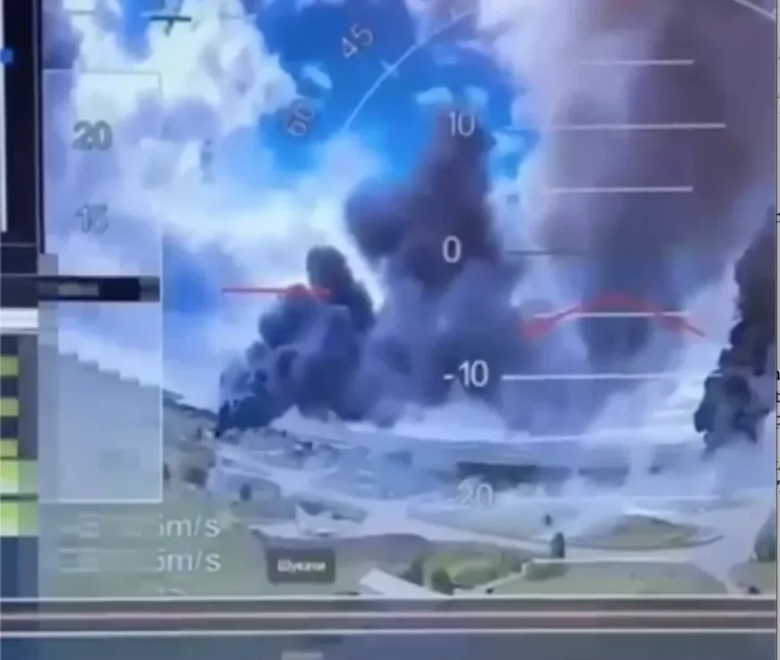 „Au decolat direct din camioane”. Noi detalii și imagini cu loviturile Ucrainei asupra aerodromurilor strategice ale Rusiei