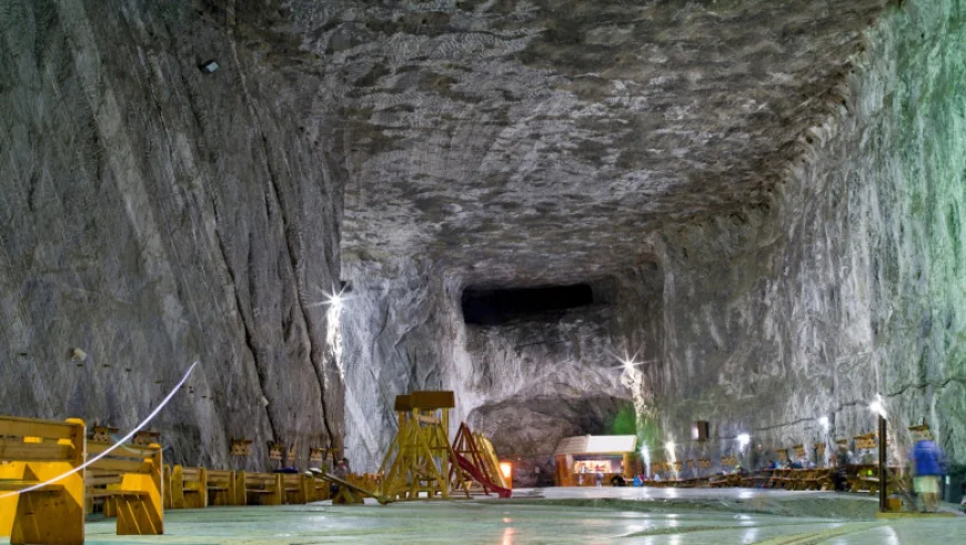 DSU: „Deteriorări semnificative” și pericol de prăbuşire a planşeului vechii mine de la Praid. RO-Alert pentru evacuarea a 45 de case