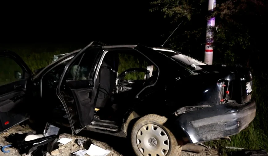 Tânăr de 19 ani, sfârşit tragic din cauza vitezei. A pierdut controlul volanului şi s-a izbit de un cap de pod