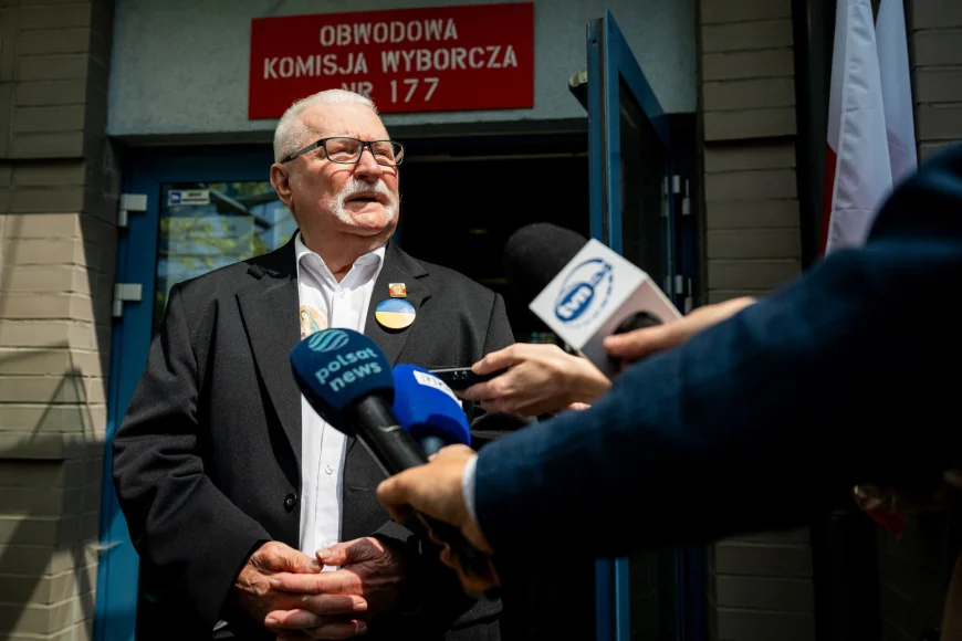 Alegeri Polonia: Doar Lech Walesa a obținut mai multe voturi decât noul președinte al țării, la alegerile istorice din 1990