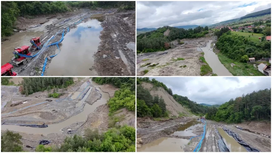 Salina Praid, imagini din dronă. Turiștii, cu ochii în lacrimi: „Așa ceva doare”. Posibile investiții în zonă de 300 de milioane de lei