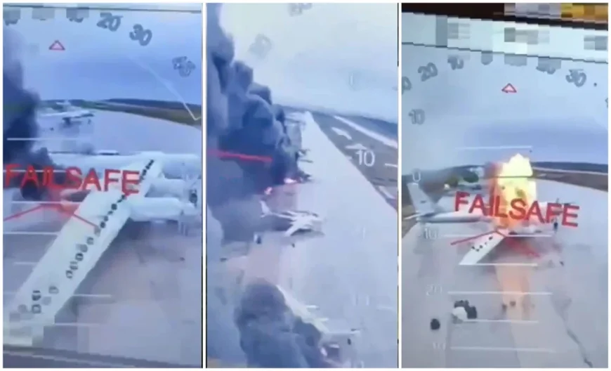 „Ce păzește FSB-ul? E plin de bețivi și imbecili. Dați-i afară pe toți!” Reacția rușilor la atacul devastator al Ucrainei asupra a 41 de avioane de război