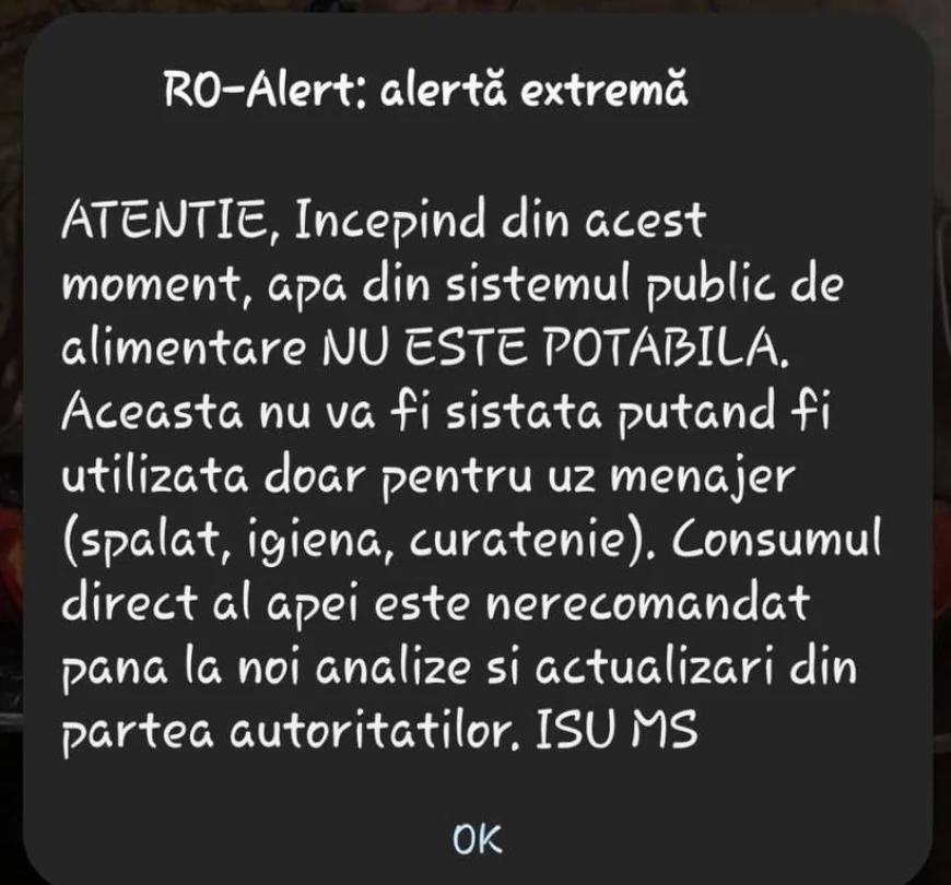 Alertă în Mureș. Apa nu mai este potabilă după ce inundarea Salinei Praid a crescut salinitatea râului Târnava Mică