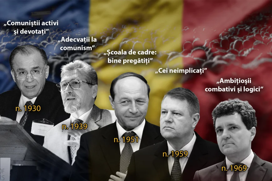 Nicușor Dan, primul președinte al României dat de generația „decrețeilor”: „ambițioșii logici”. Căror generații le aparțin ceilalți șefi de stat de după 89, de la „comuniștii activi și devotați” la „cei neimplicați”