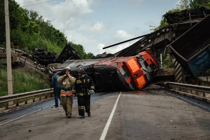 Procurorii ruși acuză Ucraina că a provocat accidentele feroviare din weekend. Anchetatorii au găsit urme de explozibil