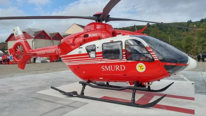Elicopter SMURD în misiune urgentă, blocat de o poartă încuiată la Târgu Jiu. „Doamne, bătaie de joc!”