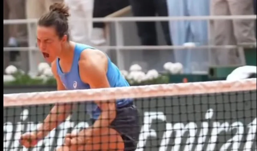 Minunea continuă la Roland Garros. Luptătoarea Lois Boisson este în semifinalele turneului parizian