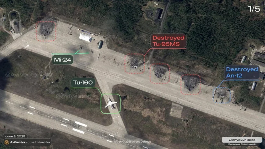 SBU publică o nouă filmare cu atacul asupra aerodromurilor rusești