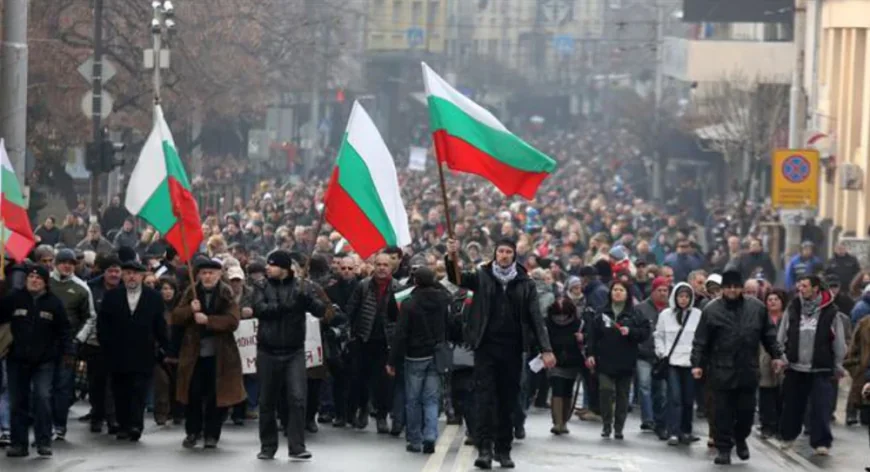 Cetățeni ruși, prezenți la protestele anti-euro din Sofia: Suspiciuni de ingerință din partea Moscovei
