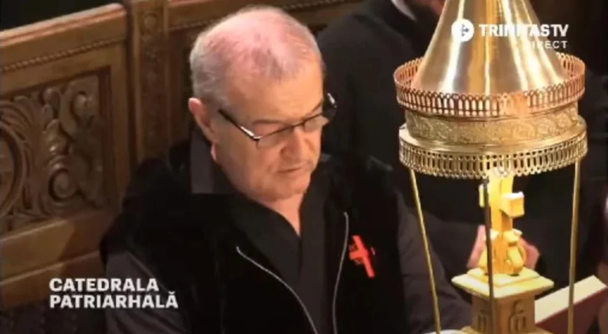 Reacția lui Becali după ce a primit interdicție să mai cânte la strană: „Oare va întreba oaia păstorul de ce nu mă lasă să cânt?”