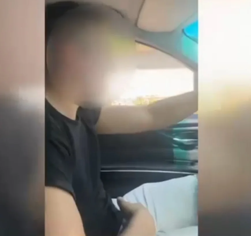 Un viitor polițist din Teleorman a lovit un pieton, apoi s-a filmat în timp ce conducea mașina cu parbrizul spart și cântând manele