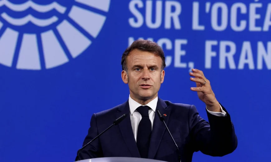 Macron denunță „greșeala uriașă” făcută în privința climei. Summit organizat la Nisa pentru viața marină