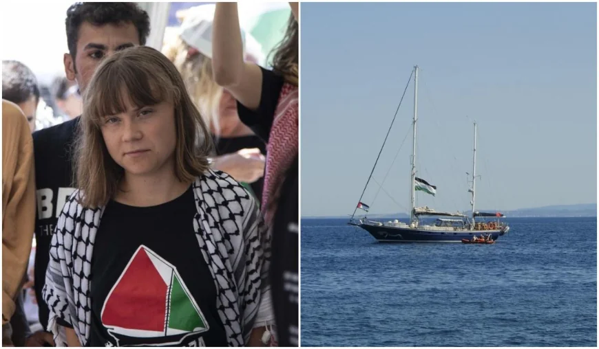 Armata israeliană a preluat controlul vasului umanitar pe care se află Greta Thunberg: Nu veţi ajunge în Gaza