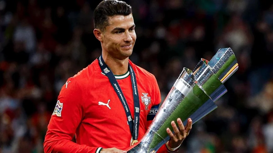 Cristiano Ronaldo, în lacrimi după ce a câştigat un nou trofeu alături de naţionala Portugaliei 