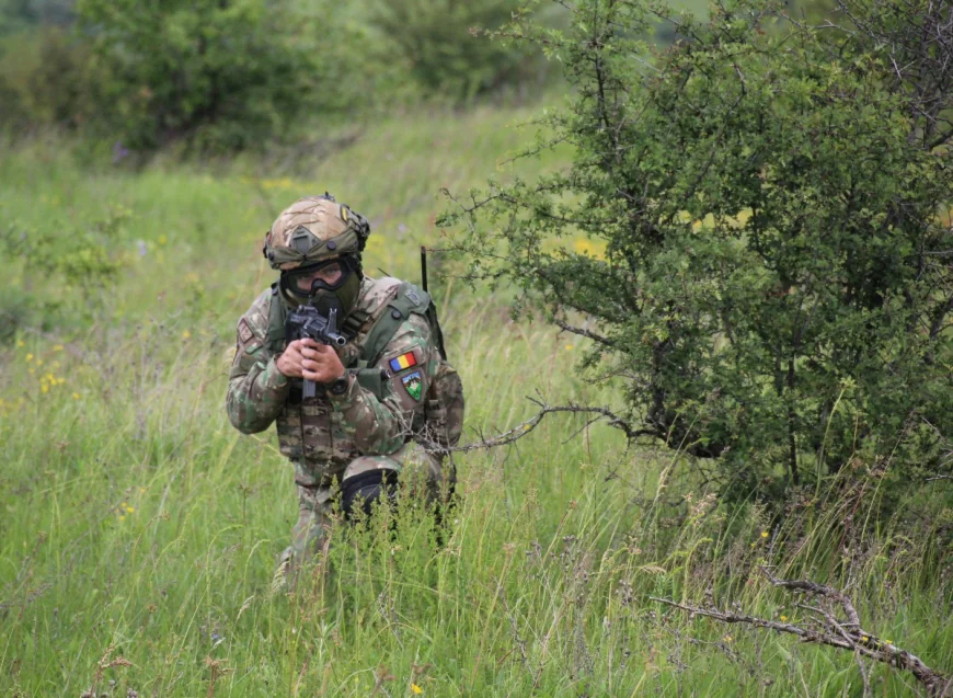 Aproximativ 5.000 de militari din patru țări participă la un exercițiu multinațional care se desfășoară în mai multe poligoane din țară