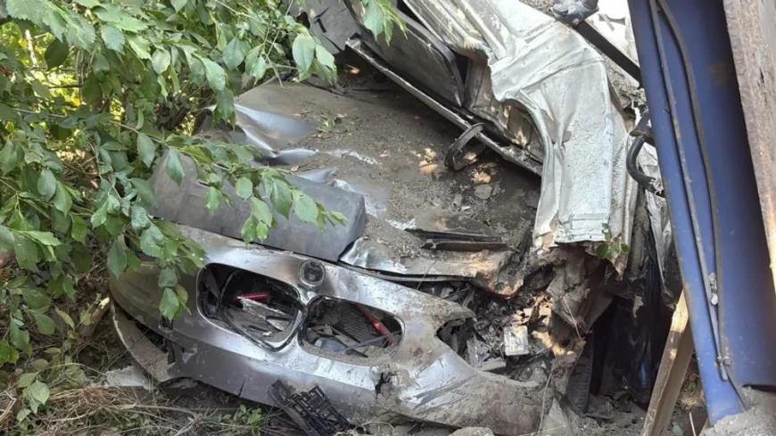 Accident grav în Tulcea: un camion s-a răsturnat peste o mașină. Un mort și mai mulți răniți