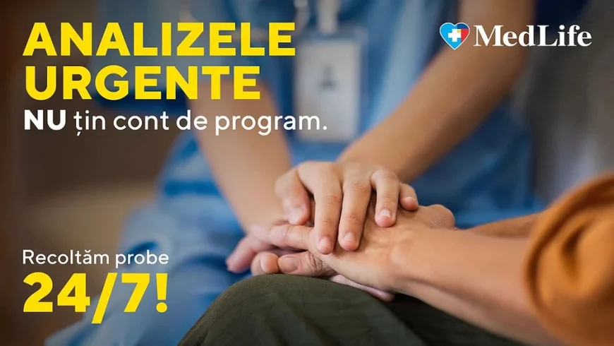 MedLife anunță lansarea serviciului de analize 24/7: recoltări fără pauză, rezultate rapid