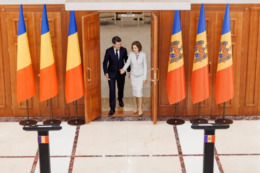 Președintele Maia Sandu: Dacă Moldova ar cădea pe mâna Rusiei, nu doar Chișinăul ar fi amenințat, ci și Bucureștiul