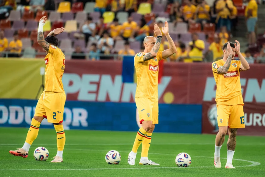 Preliminarii CM 2026, România - Cipru, prima repriză: 2 - 0. „Tricolorii” s-au dezlănțuit la final de repriză. Gol Tănase și Dennis Man