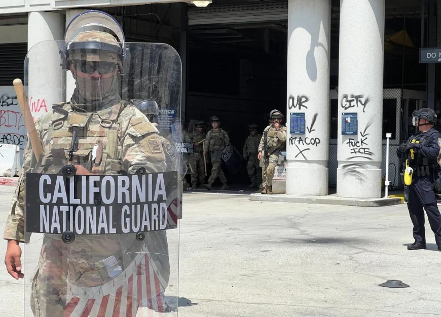 Statul California cere justiţiei să blocheze desfăşurarea de trupe trimise de Trump în Los Angeles