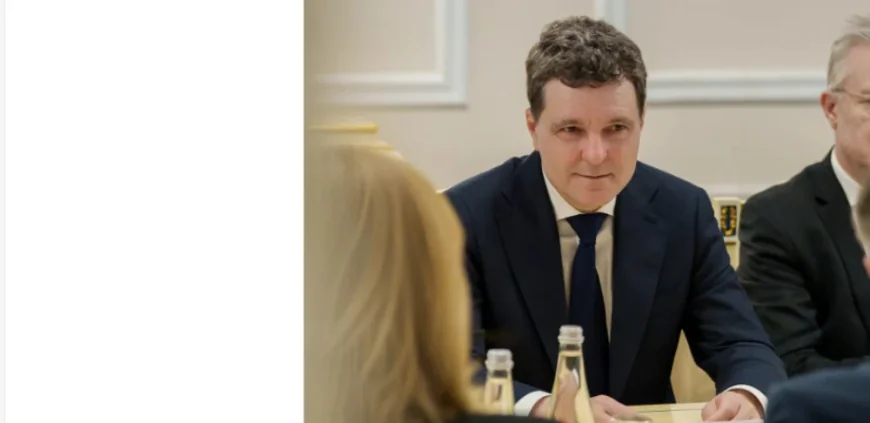 Întrevedere trilaterală Nicuşor Dan, Maia Sandu, Volodimir Zelenski la Summitul Ucraina - Europa de Sud-Est