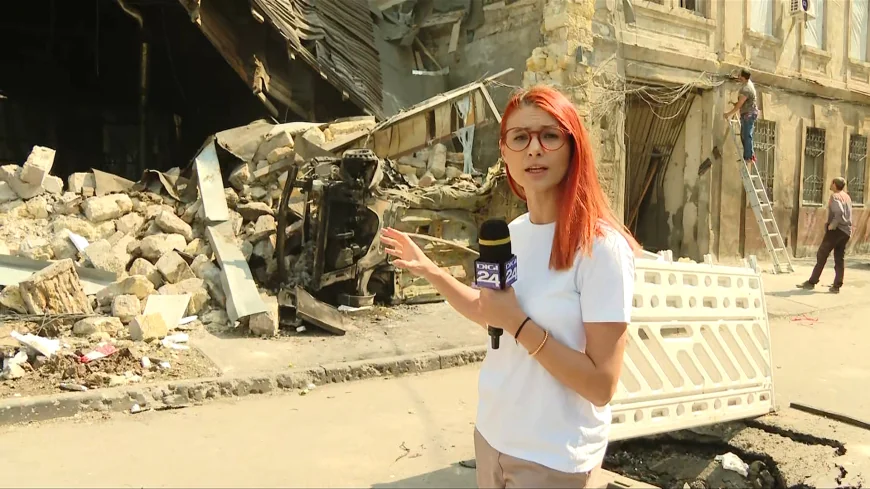Imagini dramatice după bombardamentele rușilor asupra Odesei. Corespondență specială Digi24 din mijlocul războiului din Ucraina