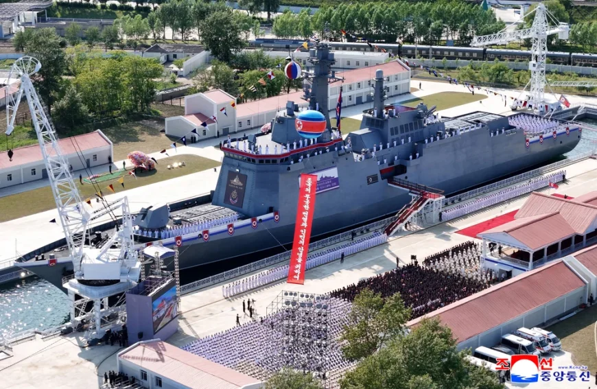 Coreea de Nord relansează distrugătorul avariat. Kim Jong-un promite „acțiuni militare copleșitoare” împotriva SUA și aliaților
