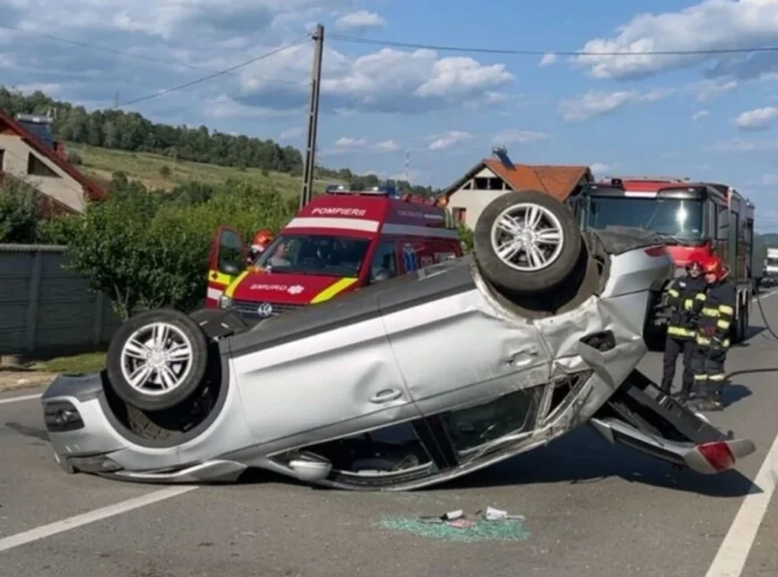 Un politician condamnat la pușcărie, implicat într-un accident rutier grav. În urmă cu câțiva ani a omorât o persoană după ce a lovit o ambulanță