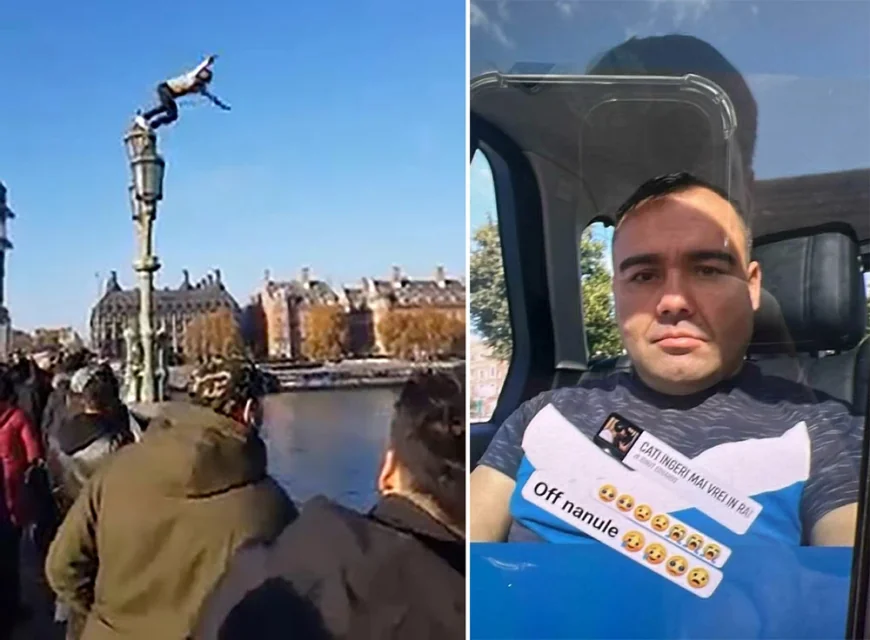 Un român care a încercat să se sinucidă în Anglia, și-a dus la bun sfârșit planul în România. Momentul în care s-a aruncat în râul Tamisa