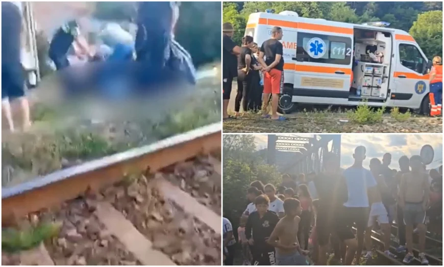 Elevă ucisă de tren la Comăneşti, în Bacău. Fata de 17 ani nu ar fi auzit semnalele disperate ale mecanicului